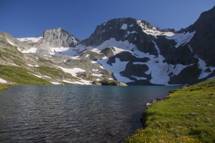A jelentés egy túra - és zagedanskie Imeretia tó - július 13-20 2017. túrázás a hegyekben