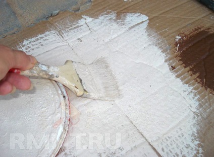 Befejező sapka utánzása természetes kőből (felújítás) Befejező sapka utánzata terméskő