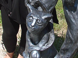 Műemlékek macska Behemoth, a mester, kert, 302 bis