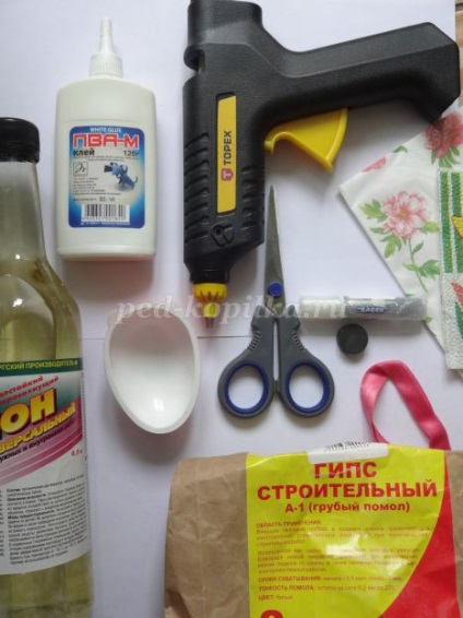 Húsvéti tojások készült vakolat (Master-osztály lépésről lépésre fotók) Húsvéti tojások készült vakolat