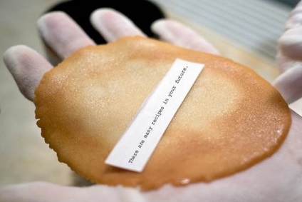 Fortune cookie-k - a recept