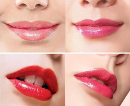 Permanent make-up kép ajkak előtt és után hatások (utána) Tartós smink ajkak fotók előtt és után hatások