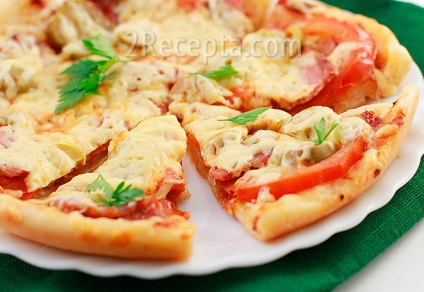Pizza multivarka - lépésről lépésre recept fotók