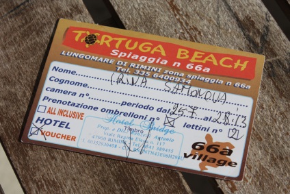 Rimini Olaszország partjai (strand) Strandok Rimini Olaszország