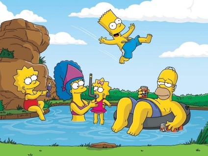 Miért karakter a sorozatban „The Simpsons” sárga bőr