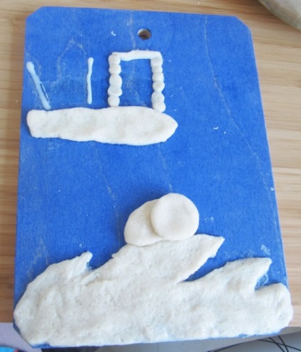 Crafts sóból tésztát - cool ötletek kézműves gyerekeknek és utasításokat képekkel