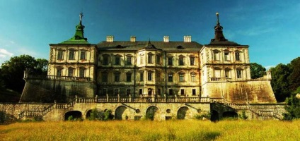 Pidhirtsi Castle leírás, legendák, történelem