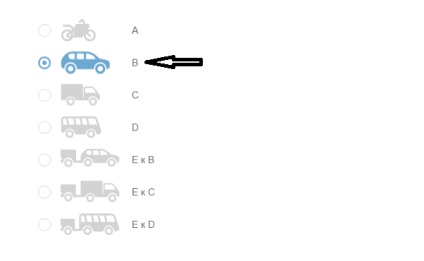 Első jogosítványt az állami szerv (driver) Első jogosítványt az állami szerv