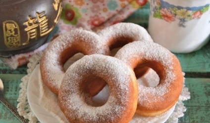 Donuts túró-lépésre recept fotókkal és videó