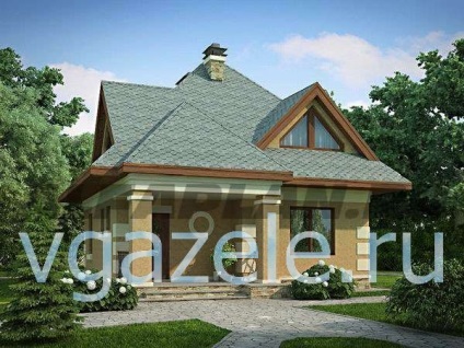 Ahhoz, hogy épít egy házat egy keskeny szakaszon (keskeny szakasz a ház) Ahhoz, hogy épít egy házat egy keskeny szakaszán