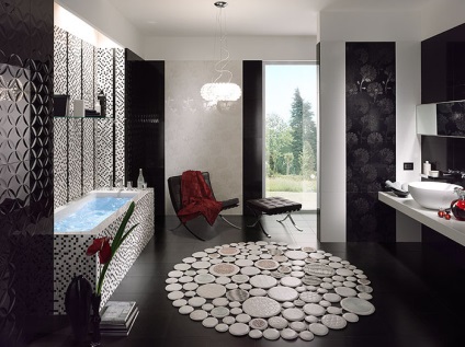 Megfelelő választás a színek a belső tér egy fürdőszoba