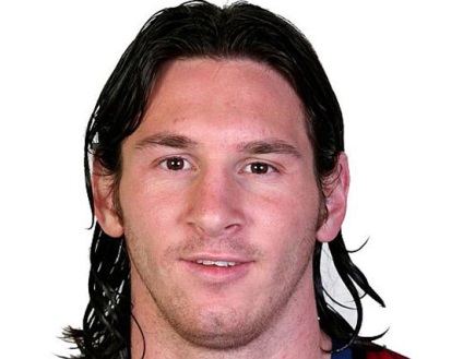 Frizurák Lionel Messi