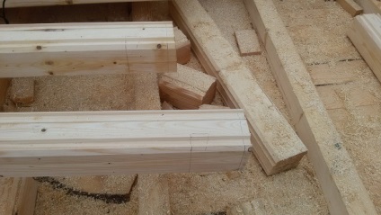 Alakú gerenda természetes páratartalom (log ház készült) Shaped sugár természetes nedvesség