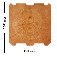 Alakú sugár által természetes páratartalom (természetes) Shaped sugár természetes nedvesség