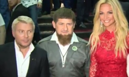 Ramzan Kadyrov bejelentette az esküvő Baskov és Lopyreva