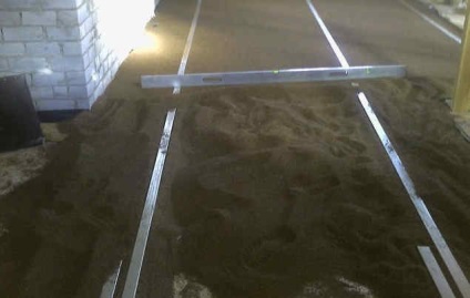 Kiszámítása homok beton esztrich - részletes utasításokat! (Peskobeton) Kiszámítása homok beton esztrich - részletes utasításokat!