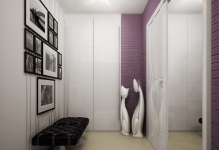 Javítások a lakás folyosó fotó kompakt belsejében egy kis folyosó, egy kis design,
