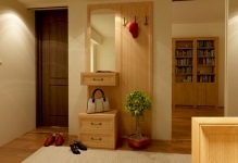 Javítások a lakás folyosó fotó kompakt belsejében egy kis folyosó, egy kis design,