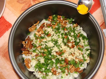 Recept sacivi csirkék (recept) Recept Satsivi csirkék