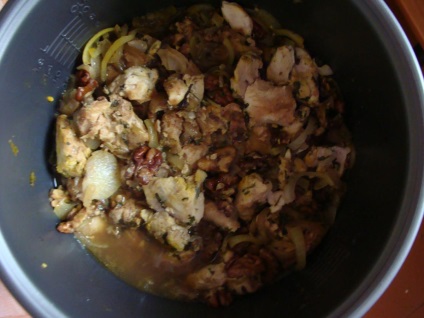 Recept sacivi csirkék (csirkék Satsivi multivarka Panasonik recept) Recept Satsivi csirkék