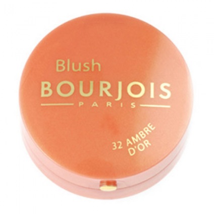 Blush pirosító (árnyalat száma 32 ambre d - vagy) származó Bourjois -, fényképek és ár