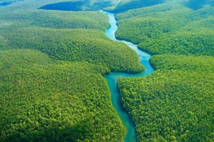 A legnagyobb folyó a világ 5 legnagyobb folyók a földön