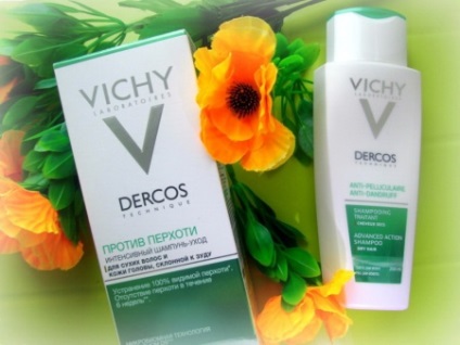 Korpásodás elleni sampon Vichy sorozat Dercos ellen peeling száraz hajra és érzékeny bőrre vélemények