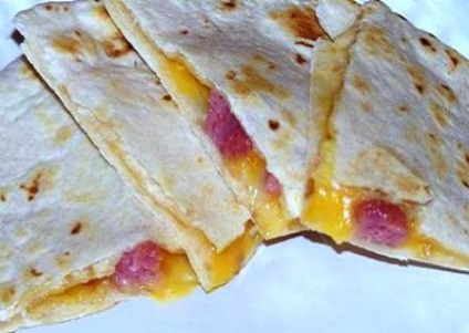 Hat főzési lehetőség quesadillas