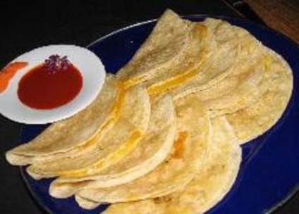 Hat főzési lehetőség quesadillas