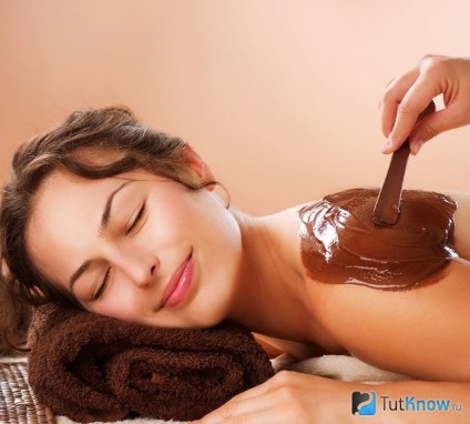 Csokoládé bőrradír jótékony hatással van a test, receptek és főzési