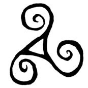 triskelion szimbólum (Triskele, Triskele)