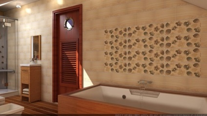 Mesés fürdőszoba a tetőtérben - fénykép ötletek