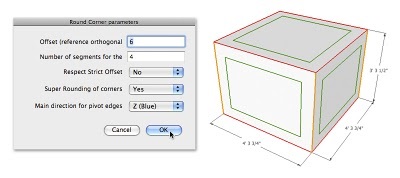 Sketchup lekerekített sarkok segítségével roundcorner, mások, adminstuff