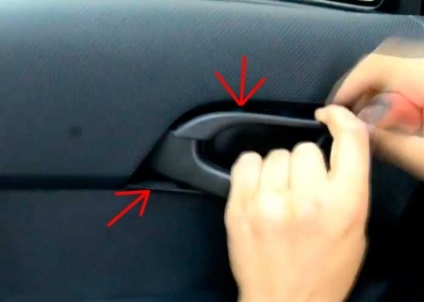 Eltávolítása a lambéria az elülső és hátsó ajtók a Chevrolet Aveo - autó javítás saját kezűleg, és videó