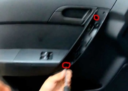 Eltávolítása a lambéria az elülső és hátsó ajtók a Chevrolet Aveo - autó javítás saját kezűleg, és videó