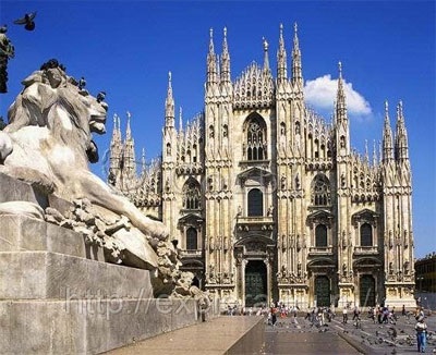 Székesegyház Duomo Milánó történelmi és építészeti