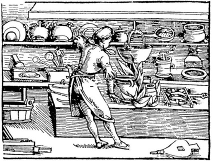 Középkori konyha, a tudomány, a világ-fi és fantasy