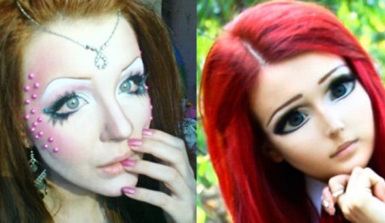 Stílusú lány Barbie - élő babák vannak (fotó) (Barbie) Stílusú lány Barbie - élő babák vannak (fotó)