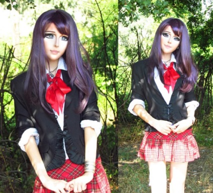 Stílusú lány Barbie - élő babák vannak (fotó) (Barbie) Stílusú lány Barbie - élő babák vannak (fotó)
