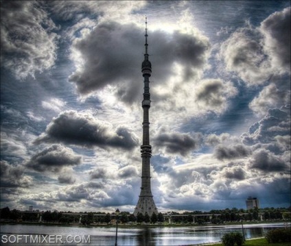 Az építőiparban a Ostankino TV-torony (épület) Az építőiparban a Osztankino TV-torony
