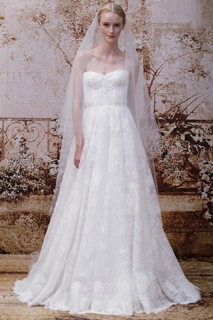 Esküvői ruhák Monique Lhuillier - fotó kollekcióban 2014-2015