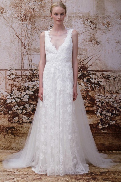 Esküvői ruhák Monique Lhuillier - fotó kollekcióban 2014-2015