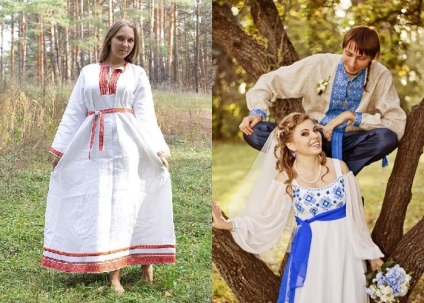 Esküvői ruhák szláv stílusban