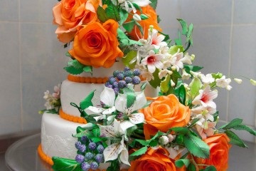 Esküvői torták rendelésre