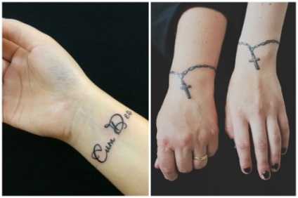 Tattoo karkötő a kezét, és nogu- vázlatok és jelentősége tetoválás