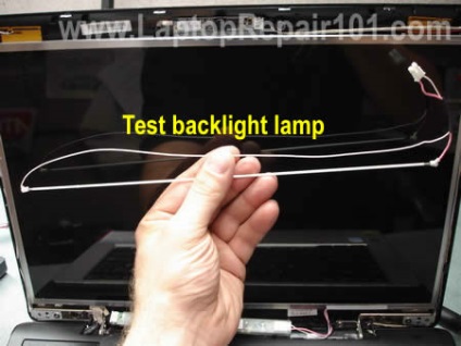 Tesztelés laptop LCD Inverter