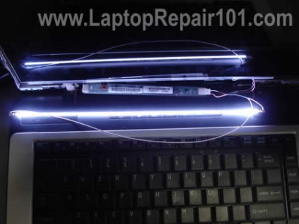 Tesztelés laptop LCD Inverter