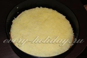 Torta kókuszos recept fényképpel (kókusz) Torta kókuszos recept egy fotó