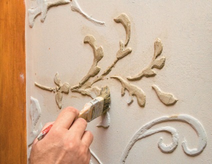 Három módon vágja le a falak otthon - dekoratív vakolat