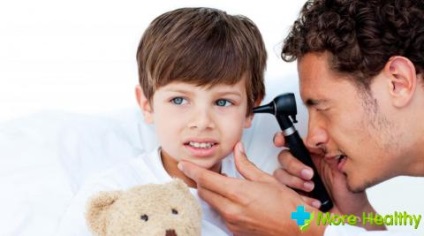Petevezeték középfülgyulladás gyermekek és kezelési módokat